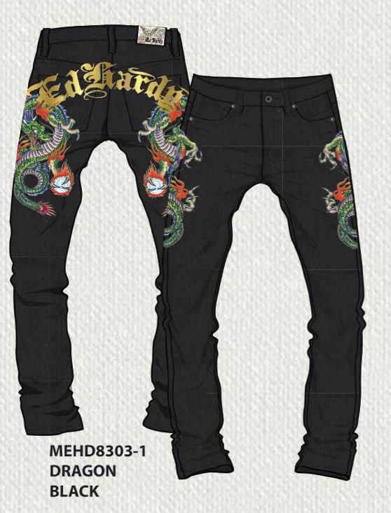 DRAGON STACKED BOOT JEAN