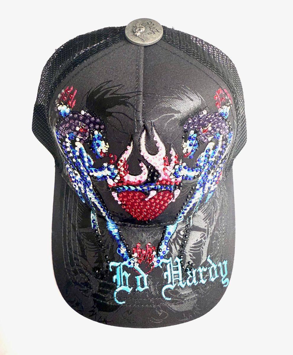 PANTERAS RHINESTONE TRUCKER HAT