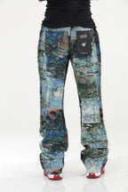 Men's Painting Stacked Jeans
