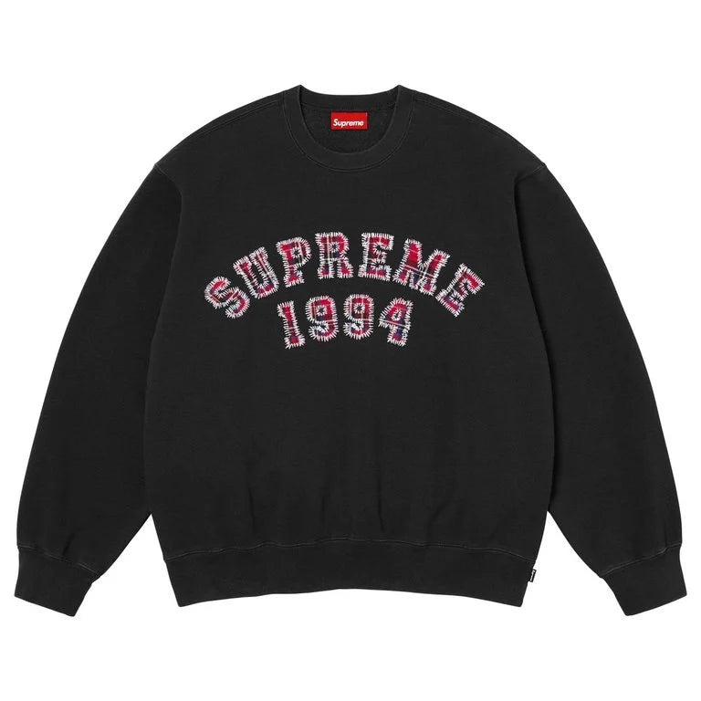 Supreme Plaid Arc Crewneck